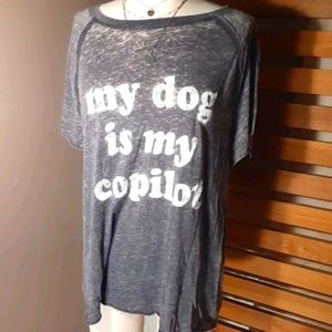 SS0426 3X Charcoal Acid etched Graphic Tee